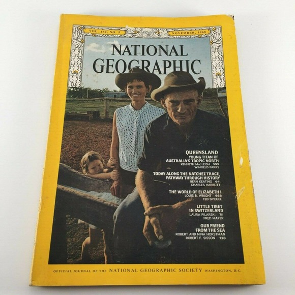 Set of 3 Vintage 1968-69 National Geographic Mags - Picture 6 of 9